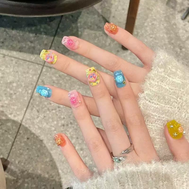 100 миниатюрных разноцветных с – обзор и цена Nail Tech Accessories