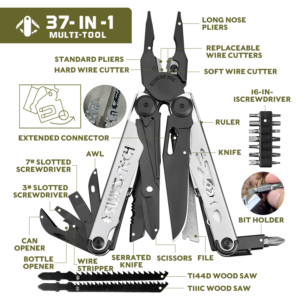 SWISS TECH Многофункциональные – обзор и цена Tech Accessories Kit
